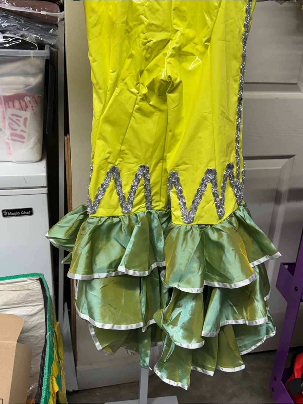 Size Small LoliMiss Womens Mamma Mia Cosplay Jumpsuit 1970 Dancing Disco Costum - Picture 7 of 16